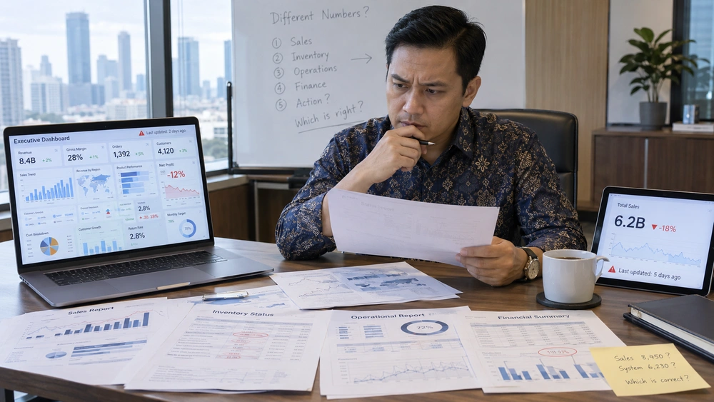 Meneliti Laporan Bisnis